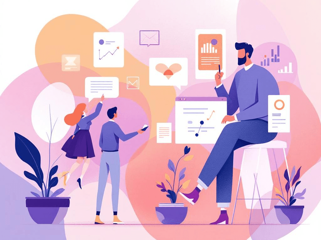 A professional abstract illustration representing the concept of Why Consumer Behavior Broke Traditional Measurement in Ma...