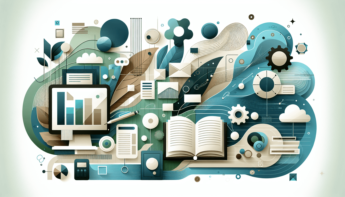 A professional blog header illustration for an article about Marketing Strategy. Context: Most marketing organizations are...