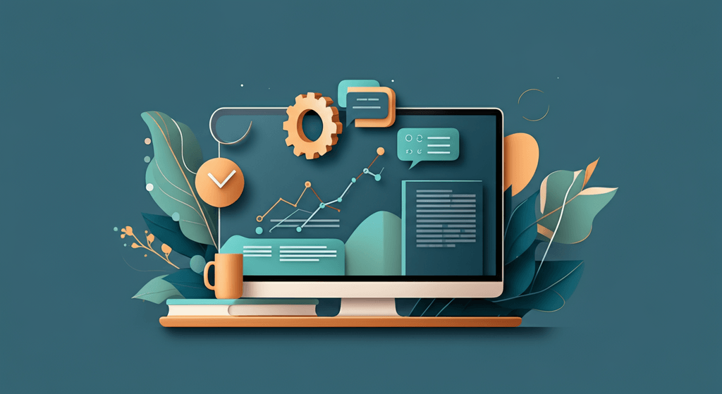 A professional blog header illustration for an article about Marketing Strategy. Context: Omnichannel strategy has achieve...