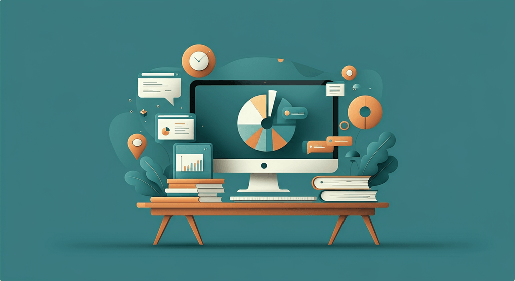 A professional blog header illustration for an article about Advertising Trends. Context: Despite economic headwinds throu...