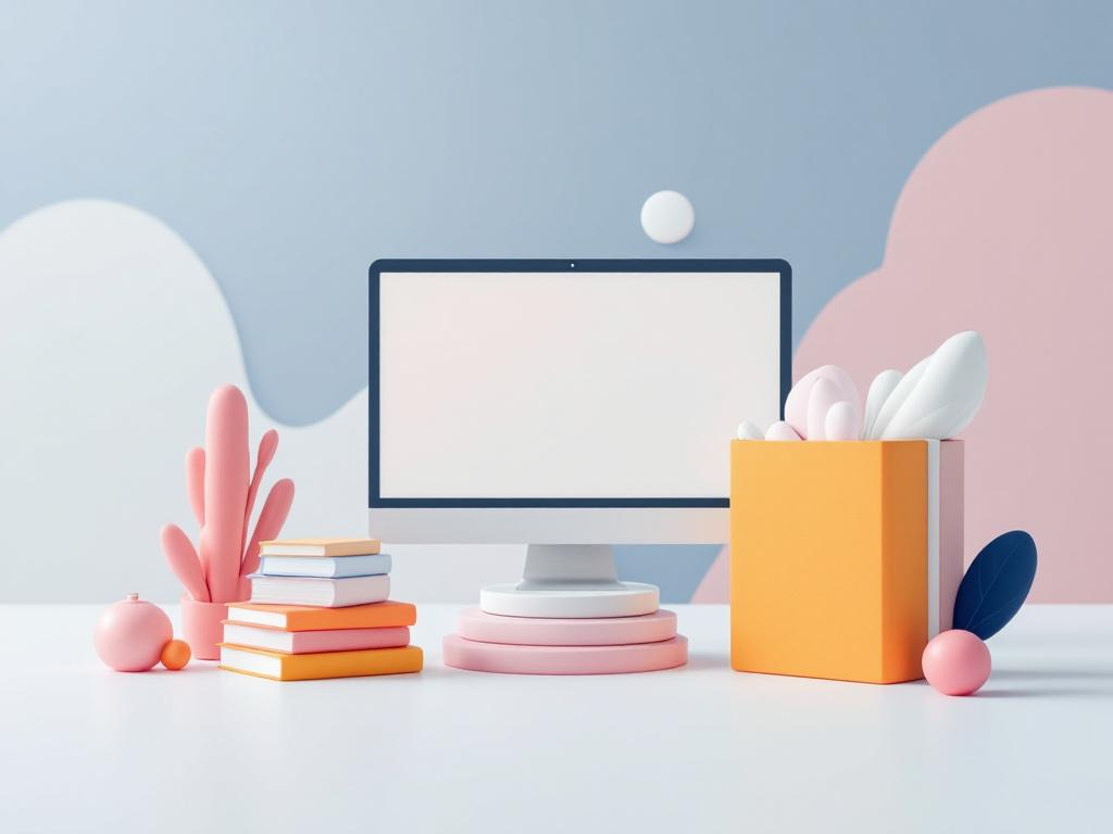 A professional abstract illustration representing the concept of Retail Media Moves from Experimental to Core Budget Line ...