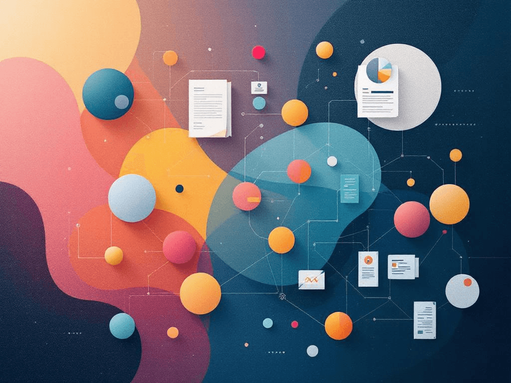 A professional abstract illustration representing the concept of Three variables that matter more than a fixed split in Ma...